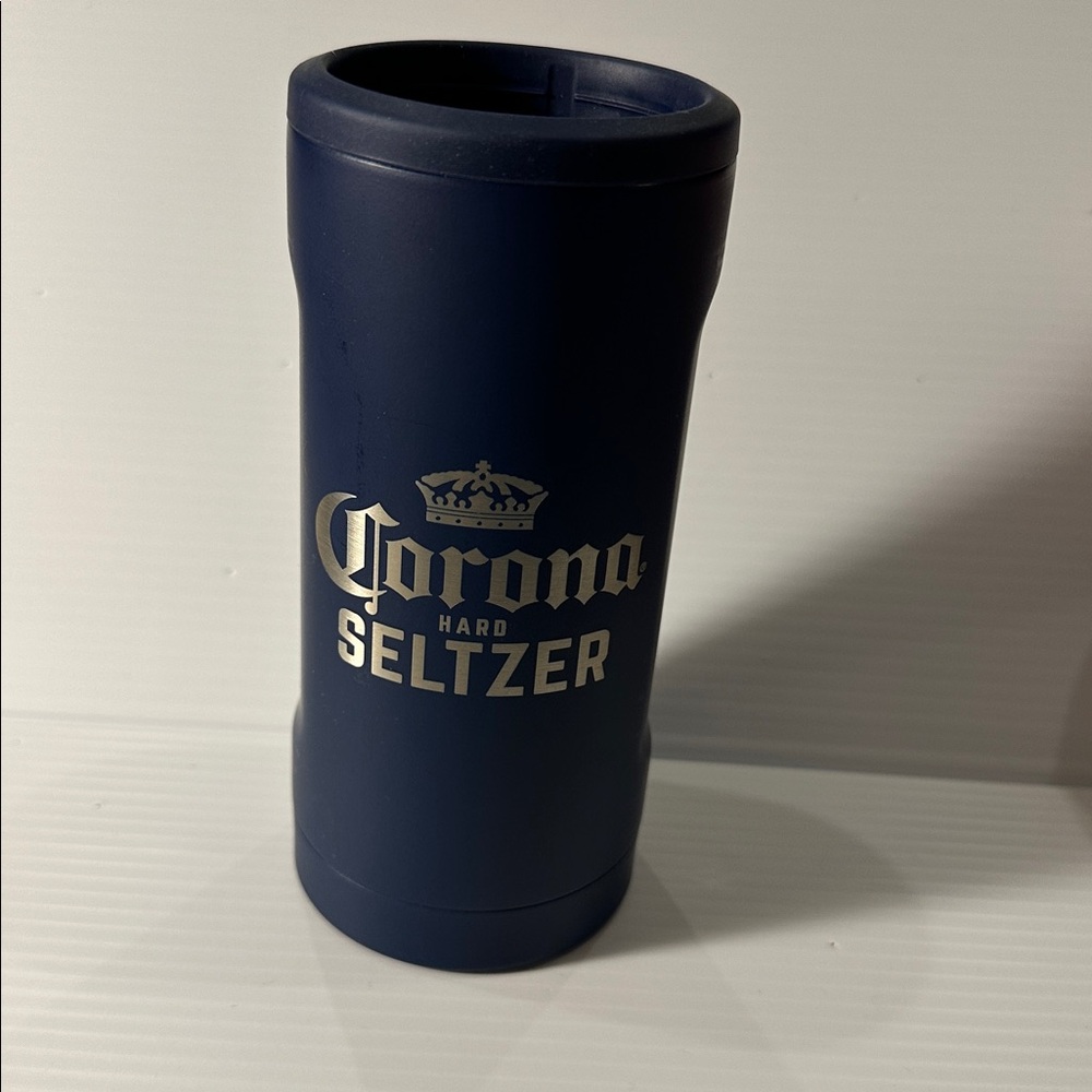Brumate Hopsulator Slim 12oz Coozie with Corona Hard Seltzer Logo